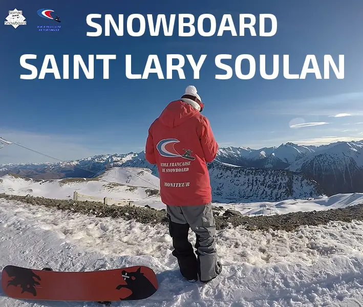 Ecole de snowboard à Saint Lary Soulan