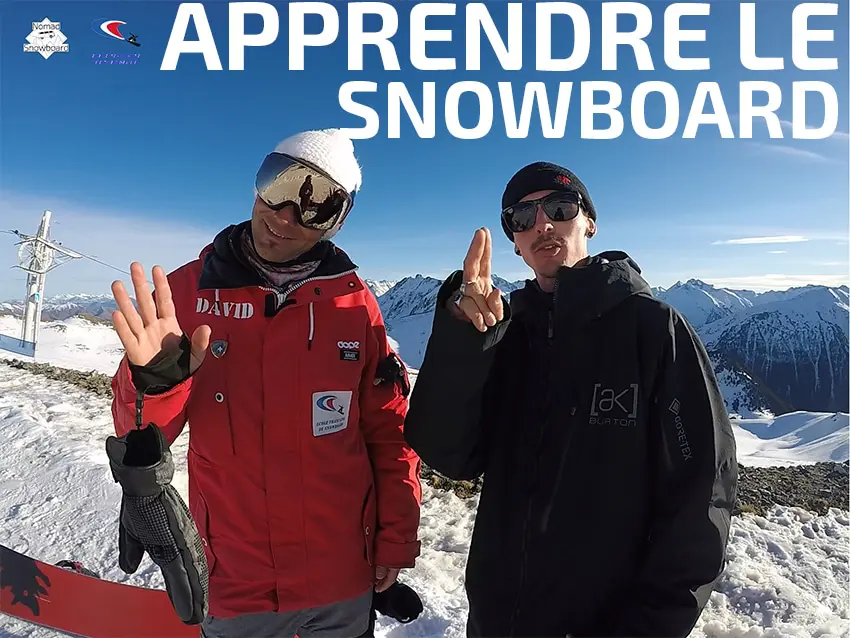 apprendre le snowboard avec l'école française de snowboard
